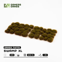 Gamers Grass Tufts: Swamp XL 8mm- Wild XL (ONLINE ORDER ONLY)