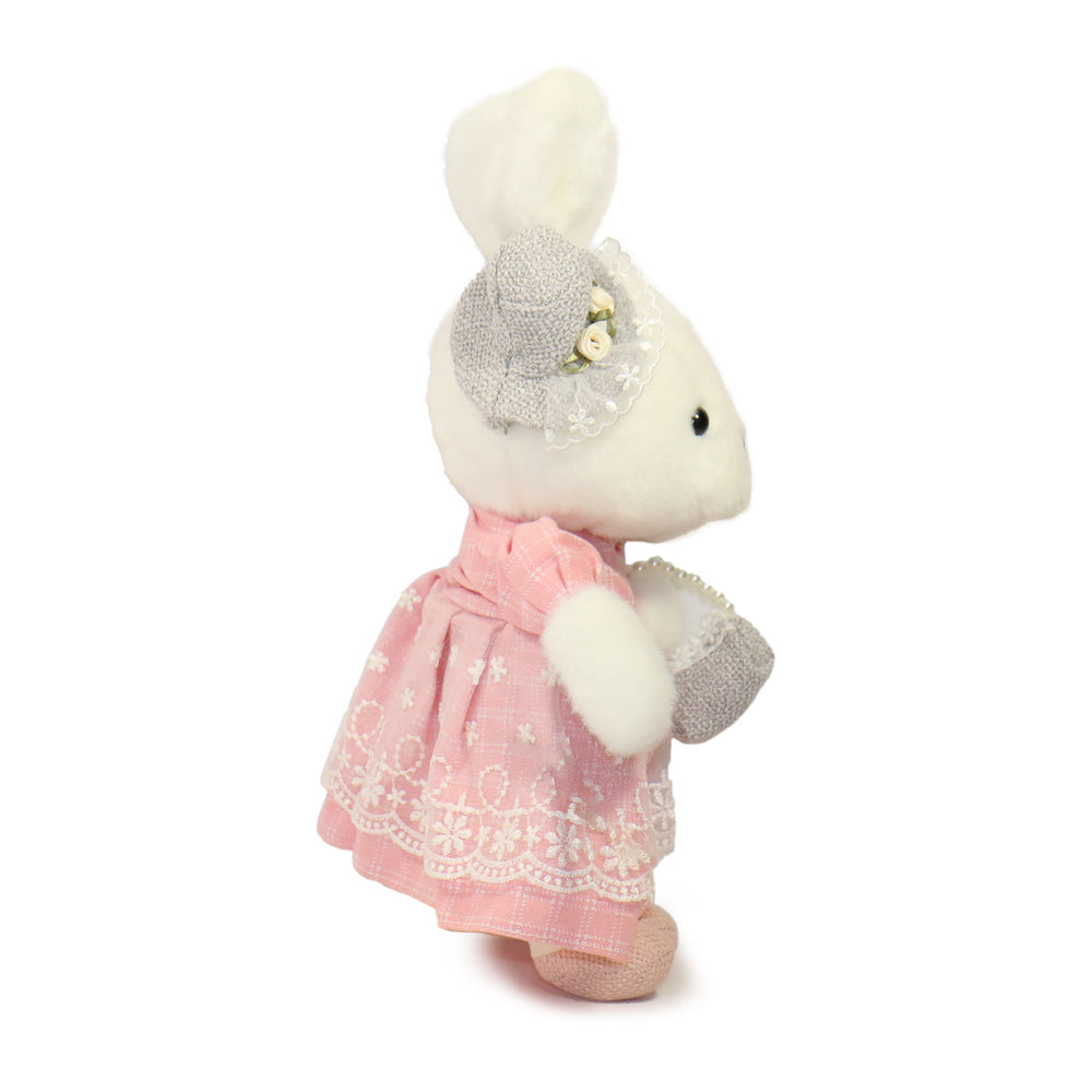 11-inch Old Towne Rabbit Maisie with Pink Dress (ONLINE ORDER ONLY)