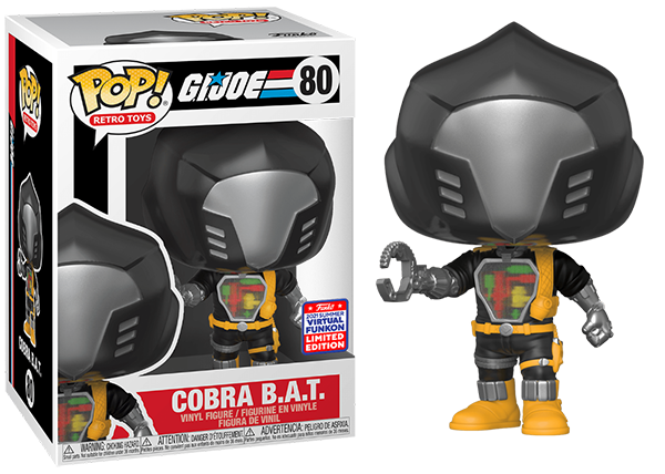 Cobra B.A.T. (G.I. Joe, Retro Toys) 80 - 2021 Virtual Funkon Exclusive (Online Order Only)