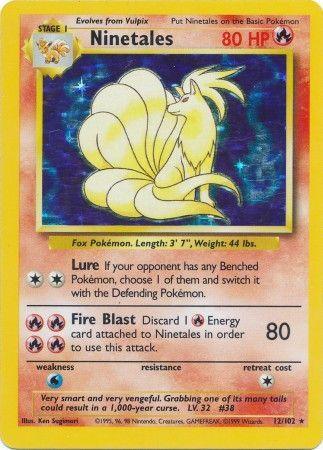 Ninetales (12/102) [Base Set Unlimited] (Online Only)