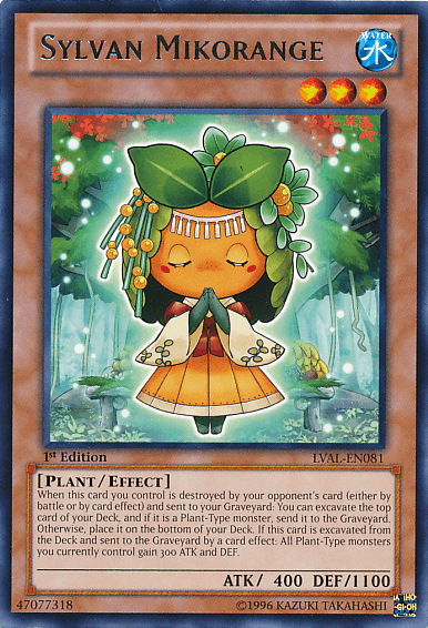 Sylvan Mikorange [LVAL-EN081] Rare (ONLINE ORDER ONLY)