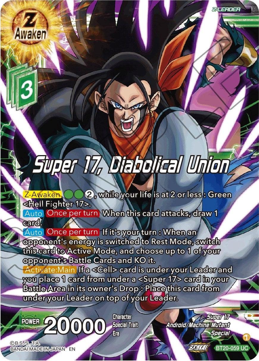 Super 17, Diabolical Union (BT20-059) [Power Absorbed] (ONLINE ORDER ONLY)