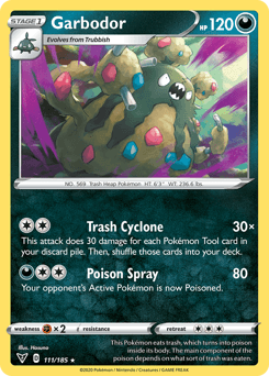 Garbodor (111/185) [Sword & Shield: Vivid Voltage] (Online Only)