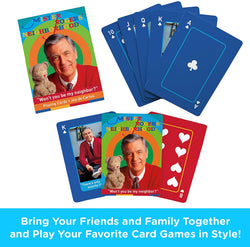 Aquarius Playing Cards: Mister Rogers (ONLINE ORDER ONLY)