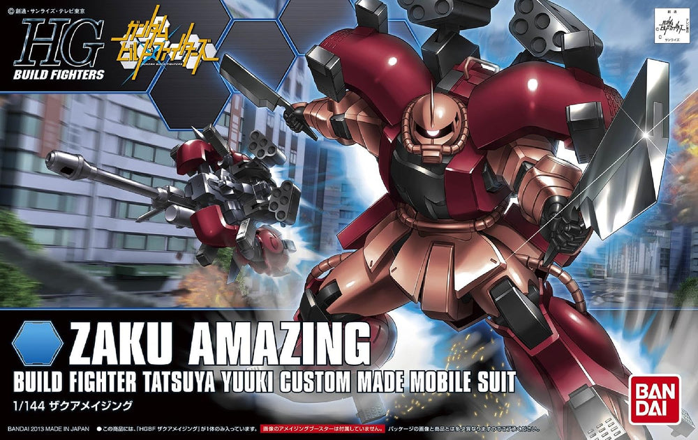 Gundam Build Fighters - #02 Zaku Amazing HGBF 1/144 Model Kit (ONLINE ORDER ONLY)