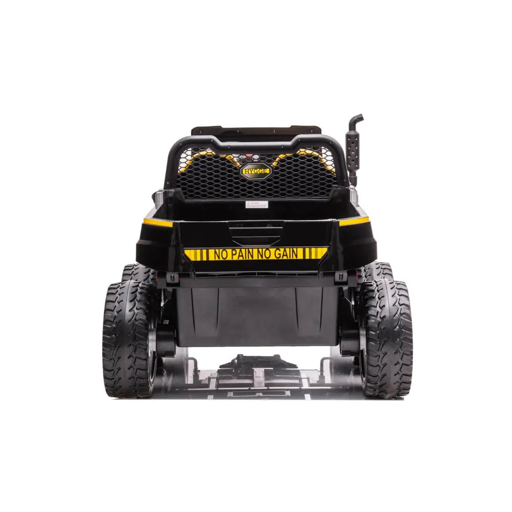24V 6 Wheeler Freddo Tractor Trailer 2 Seater Ride-on with Dump Cart and Parental Remote (ONLINE ORDER ONLY)