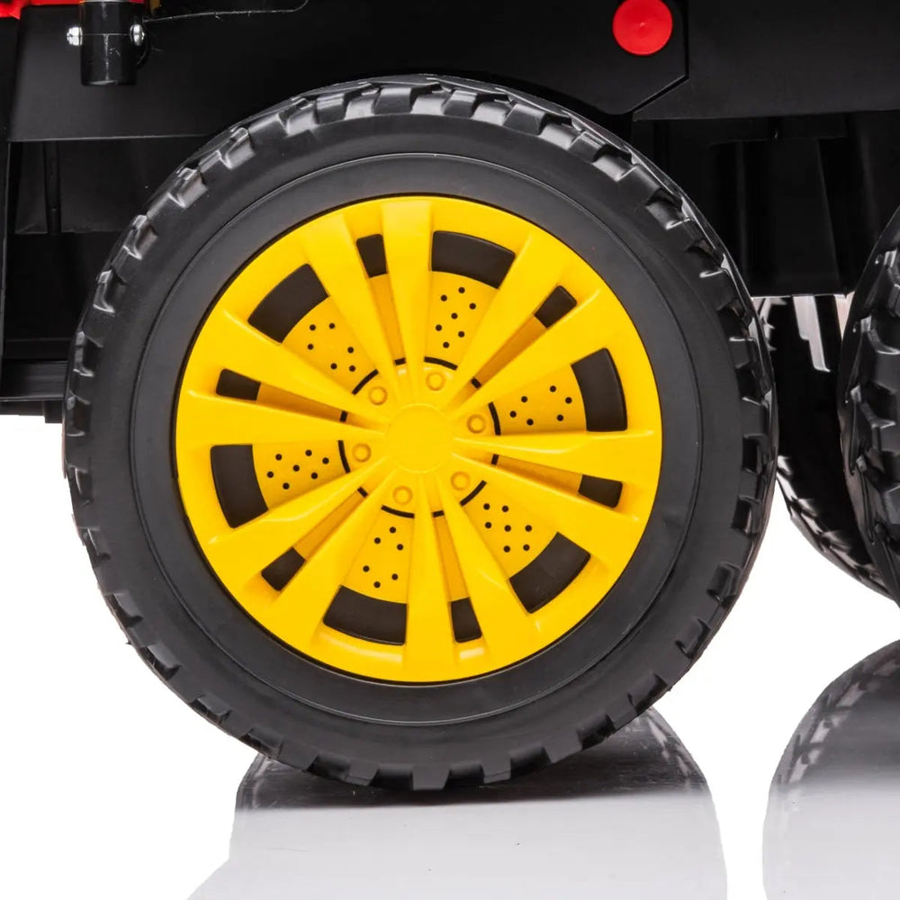 24V 6 Wheeler Freddo Tractor Trailer 2 Seater Ride-on with Dump Cart and Parental Remote (ONLINE ORDER ONLY)