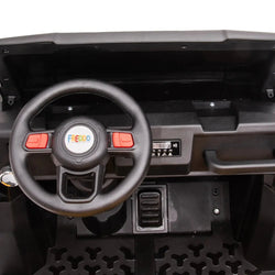 24V 6 Wheeler Freddo Tractor Trailer 2 Seater Ride-on with Dump Cart and Parental Remote (ONLINE ORDER ONLY)