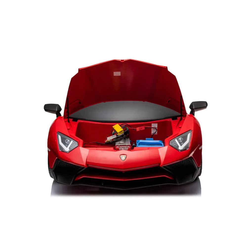 24V Lamborghini Aventador 2 Seater Ride On Car for Kids: Advanced Brushless Motor & Differential for High-Octane Fun (ONLINE ORDER ONLY)