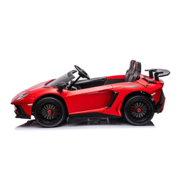 24V Lamborghini Aventador 2 Seater Ride On Car for Kids: Advanced Brushless Motor & Differential for High-Octane Fun (ONLINE ORDER ONLY)