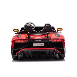 24V Lamborghini Aventador 2 Seater Ride On Car for Kids: Advanced Brushless Motor & Differential for High-Octane Fun (ONLINE ORDER ONLY)