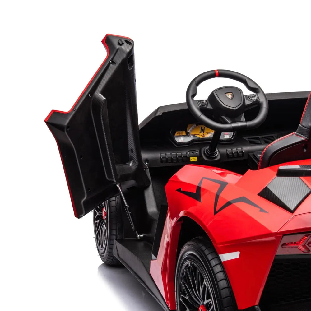 24V Lamborghini Aventador 2 Seater Ride On Car for Kids: Advanced Brushless Motor & Differential for High-Octane Fun (ONLINE ORDER ONLY)