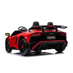 24V Lamborghini Aventador 2 Seater Ride On Car for Kids: Advanced Brushless Motor & Differential for High-Octane Fun (ONLINE ORDER ONLY)