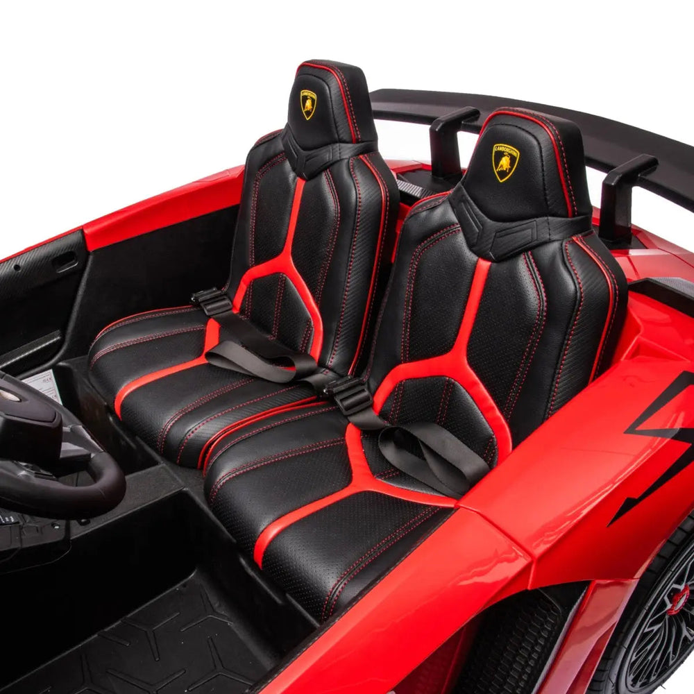 24V Lamborghini Aventador 2 Seater Ride On Car for Kids: Advanced Brushless Motor & Differential for High-Octane Fun (ONLINE ORDER ONLY)
