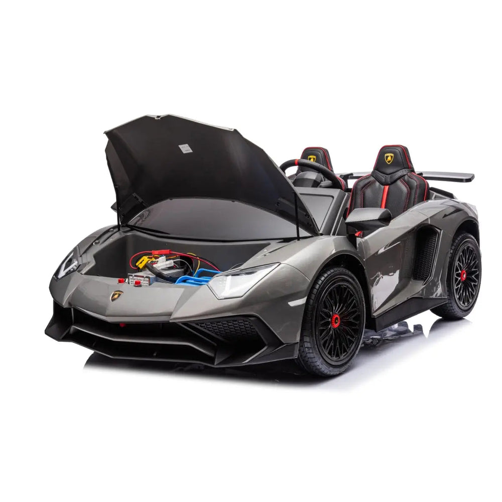 24V Lamborghini Aventador 2 Seater Ride On Car for Kids: Advanced Brushless Motor & Differential for High-Octane Fun (ONLINE ORDER ONLY)