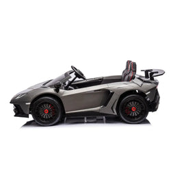 24V Lamborghini Aventador 2 Seater Ride On Car for Kids: Advanced Brushless Motor & Differential for High-Octane Fun (ONLINE ORDER ONLY)