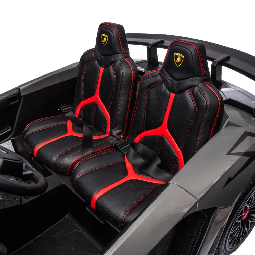 24V Lamborghini Aventador 2 Seater Ride On Car for Kids: Advanced Brushless Motor & Differential for High-Octane Fun (ONLINE ORDER ONLY)