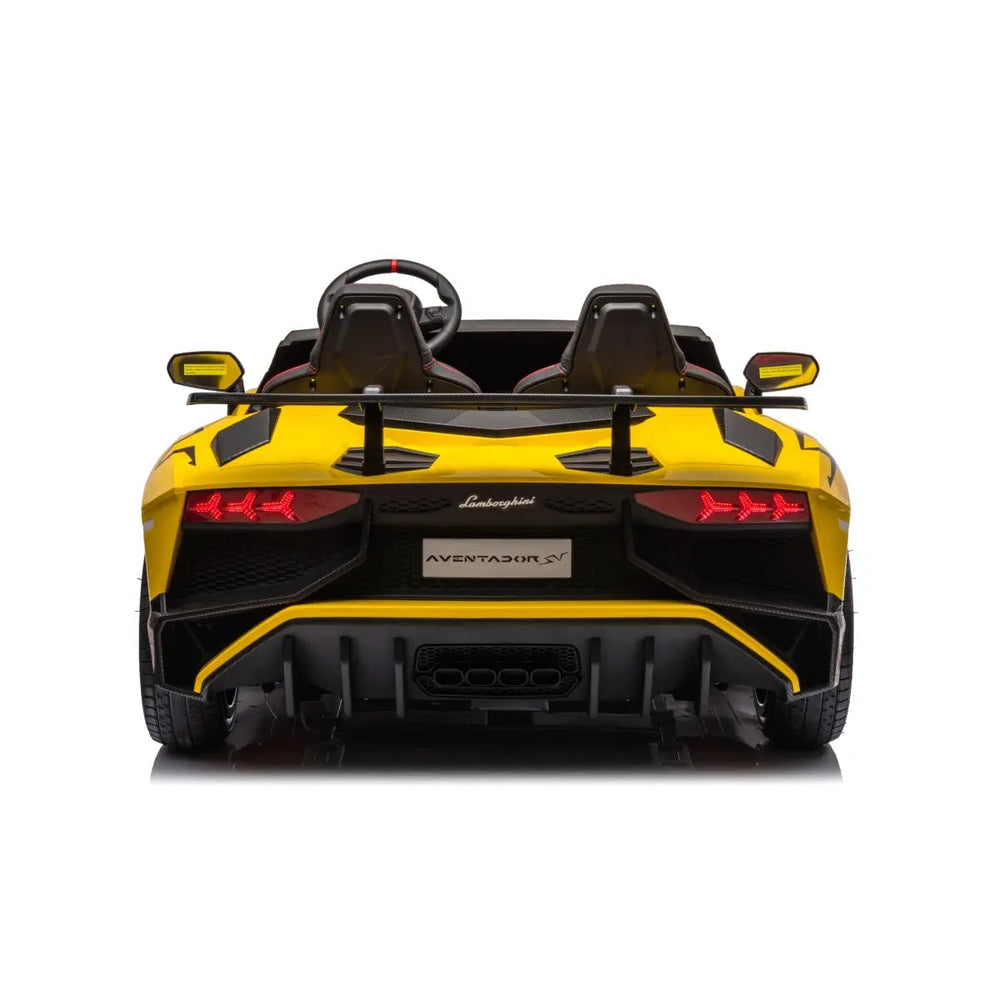 24V Lamborghini Aventador 2 Seater Ride On Car for Kids: Advanced Brushless Motor & Differential for High-Octane Fun (ONLINE ORDER ONLY)
