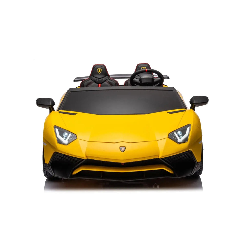 24V Lamborghini Aventador 2 Seater Ride On Car for Kids: Advanced Brushless Motor & Differential for High-Octane Fun (ONLINE ORDER ONLY)