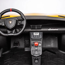 24V Lamborghini Aventador 2 Seater Ride On Car for Kids: Advanced Brushless Motor & Differential for High-Octane Fun (ONLINE ORDER ONLY)