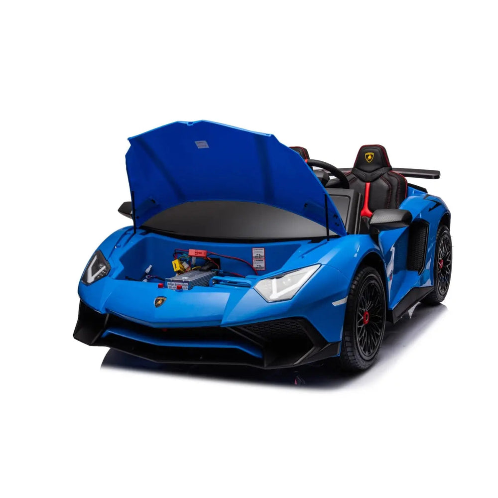 24V Lamborghini Aventador 2 Seater Ride On Car for Kids: Advanced Brushless Motor & Differential for High-Octane Fun (ONLINE ORDER ONLY)