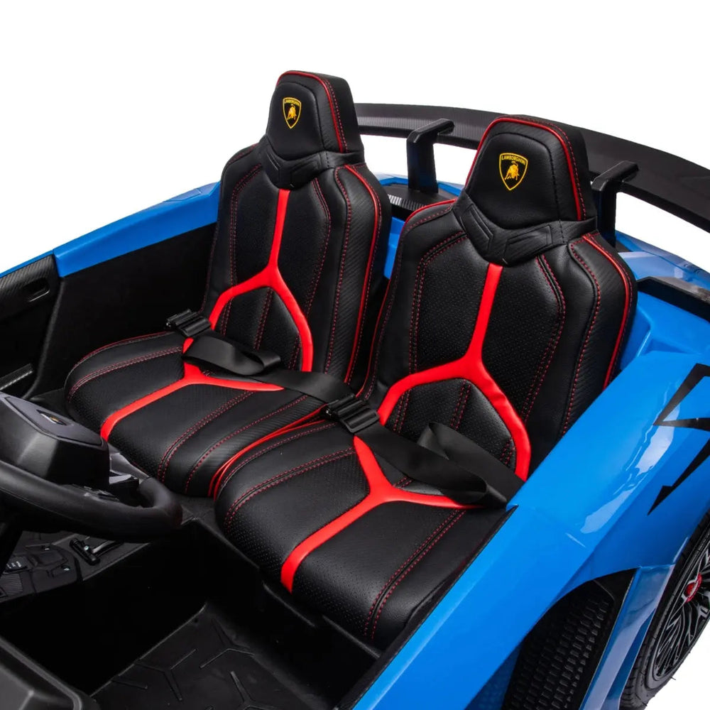 24V Lamborghini Aventador 2 Seater Ride On Car for Kids: Advanced Brushless Motor & Differential for High-Octane Fun (ONLINE ORDER ONLY)