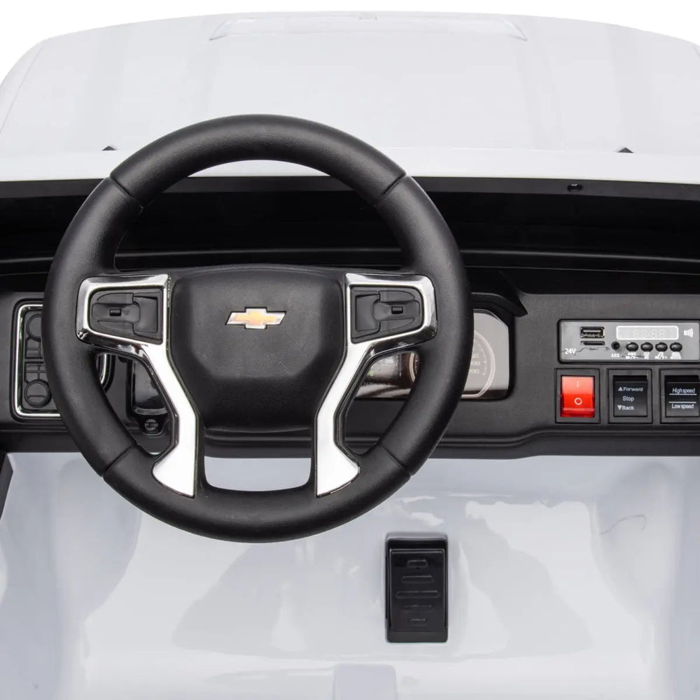 24V 4x4 Chevrolet Silverado 2 Seater Ride on Truck (ONLINE ORDER ONLY)
