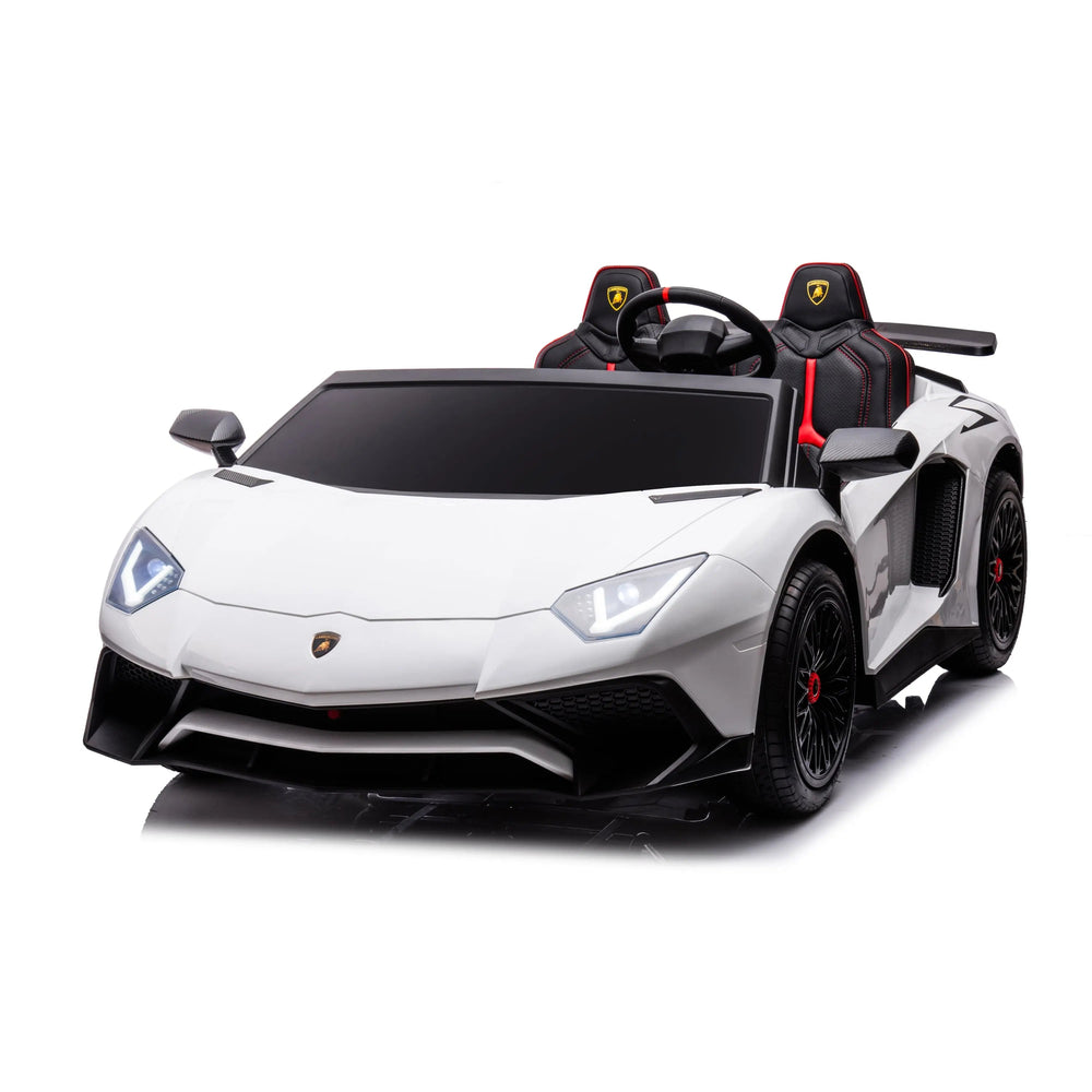 24V Lamborghini Aventador 2 Seater Ride On Car for Kids: Advanced Brushless Motor & Differential for High-Octane Fun (ONLINE ORDER ONLY)