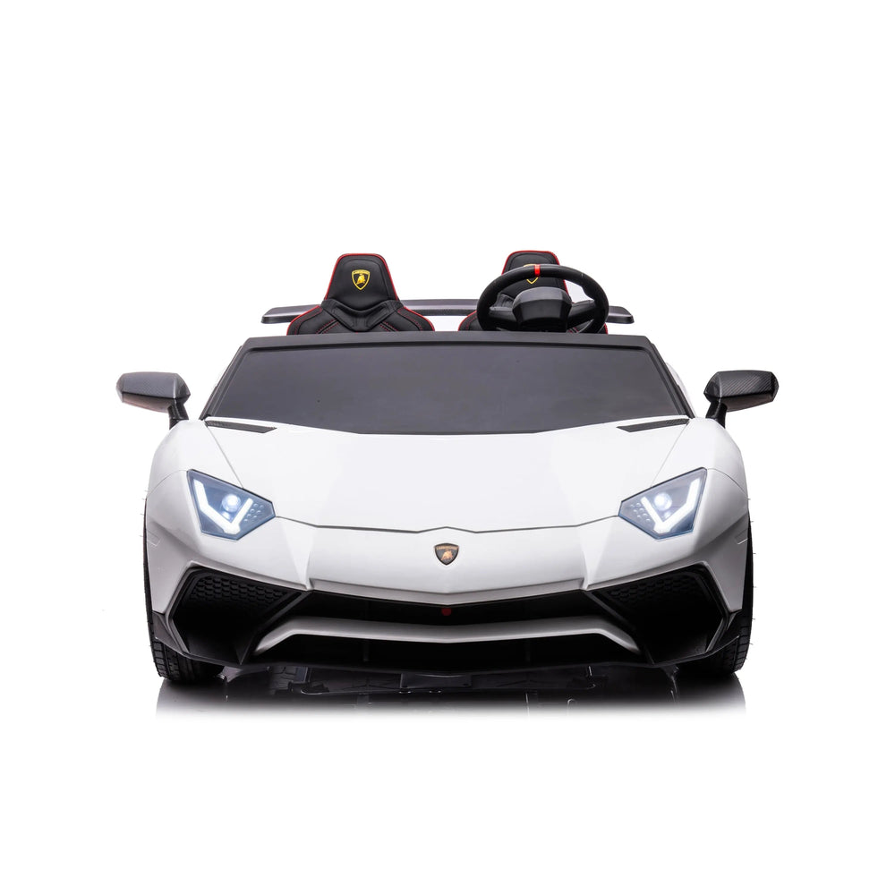 24V Lamborghini Aventador 2 Seater Ride On Car for Kids: Advanced Brushless Motor & Differential for High-Octane Fun (ONLINE ORDER ONLY)