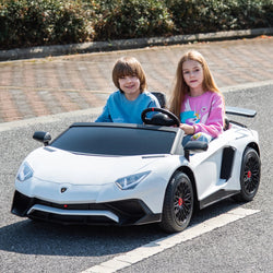 24V Lamborghini Aventador 2 Seater Ride On Car for Kids: Advanced Brushless Motor & Differential for High-Octane Fun (ONLINE ORDER ONLY)