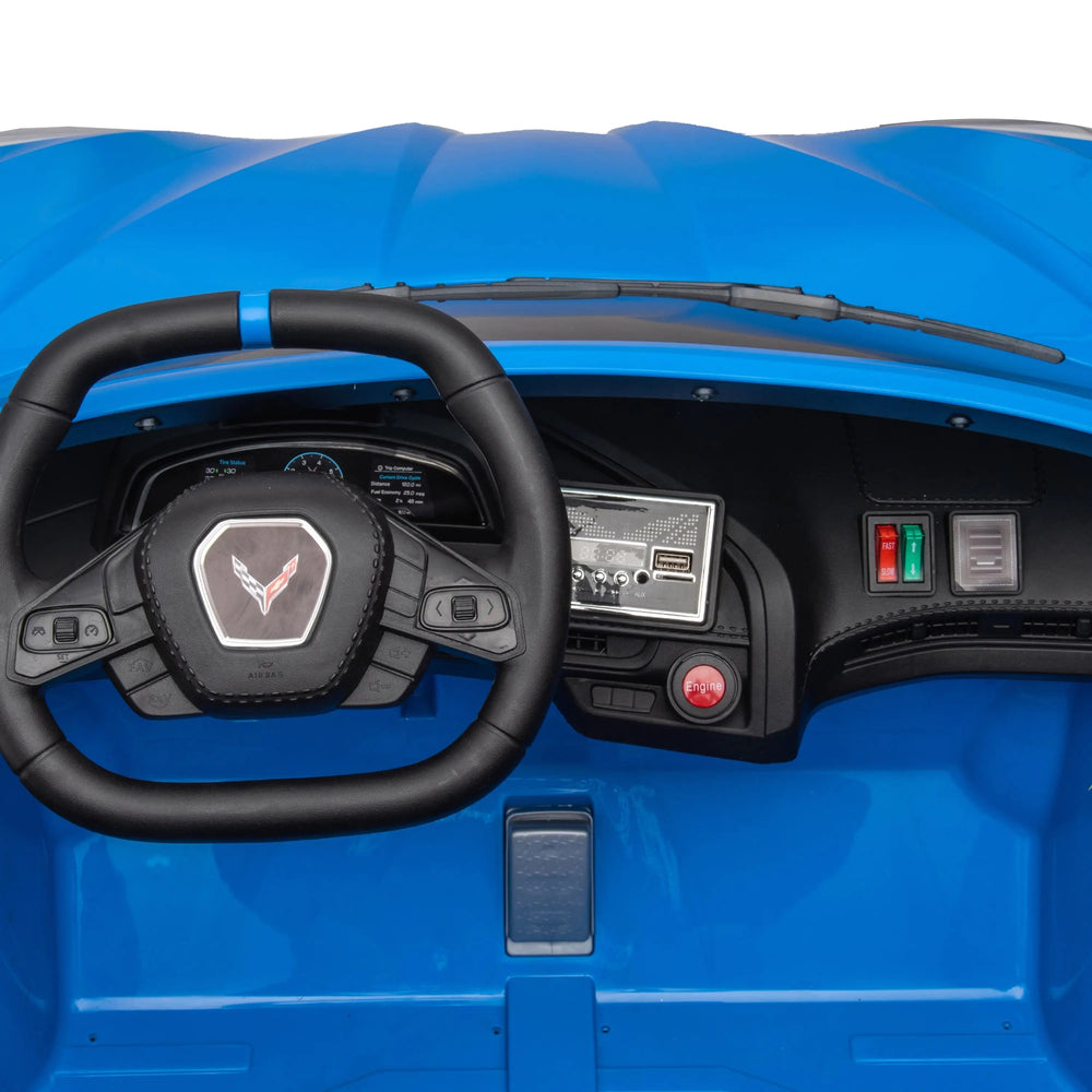 24V Chevrolet Corvette C8 2 Seater Ride on Car (ONLINE ORDER ONLY)