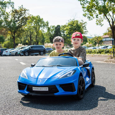 24V Chevrolet Corvette C8 2 Seater Ride on Car (ONLINE ORDER ONLY)