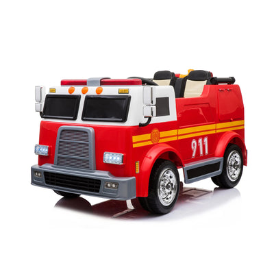 24V Freddo Fire Truck 2-Seater Ride on (ONLINE ORDER ONLY)