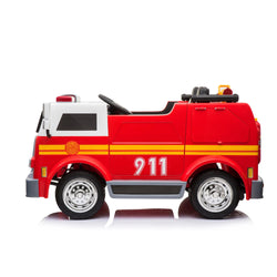 24V Freddo Fire Truck 2-Seater Ride on (ONLINE ORDER ONLY)