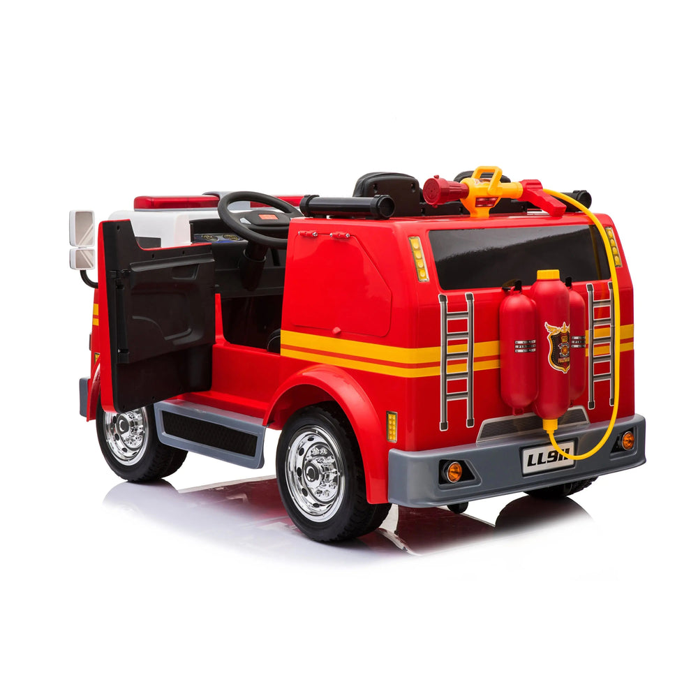 24V Freddo Fire Truck 2-Seater Ride on (ONLINE ORDER ONLY)