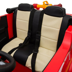 24V Freddo Fire Truck 2-Seater Ride on (ONLINE ORDER ONLY)