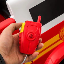 24V Freddo Fire Truck 2-Seater Ride on (ONLINE ORDER ONLY)