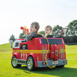 24V Freddo Fire Truck 2-Seater Ride on (ONLINE ORDER ONLY)