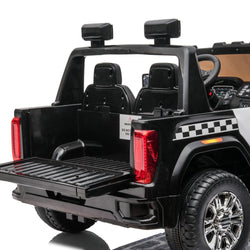 24V GMC Sierra Denali 2 Seater Police Ride-On Truck (ONLINE ORDER ONLY)