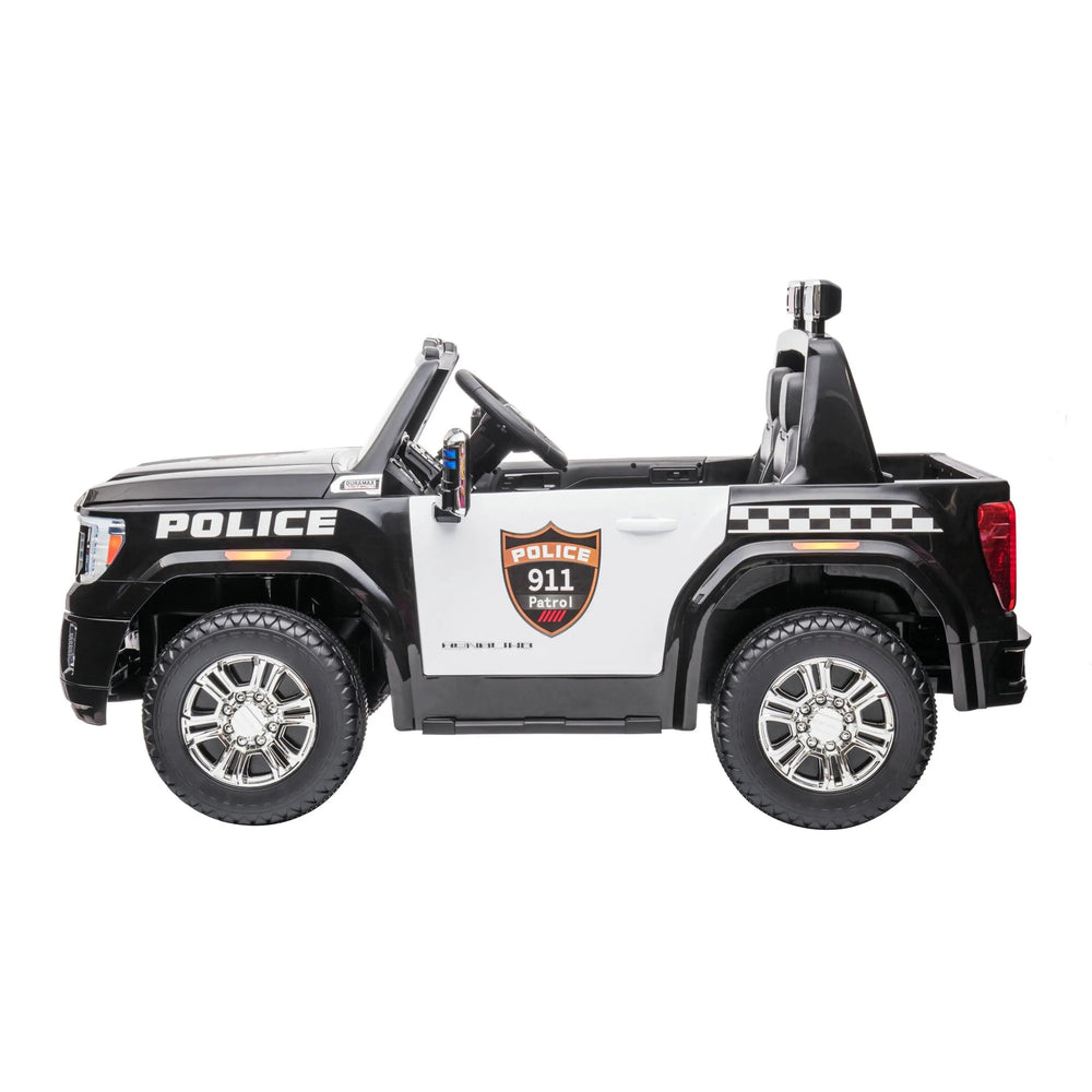 24V GMC Sierra Denali 2 Seater Police Ride-On Truck (ONLINE ORDER ONLY)