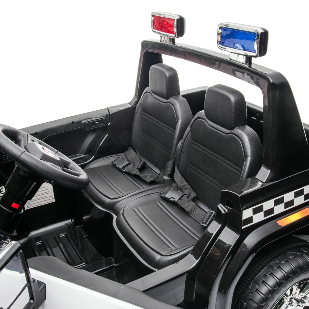 24V GMC Sierra Denali 2 Seater Police Ride-On Truck (ONLINE ORDER ONLY)