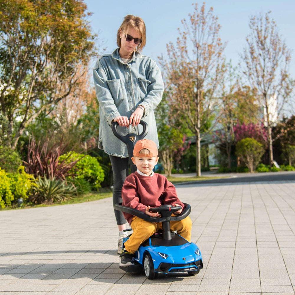 Lamborghini 3-in-1 Kids Push Ride On Toy Car (ONLINE ORDER ONLY)