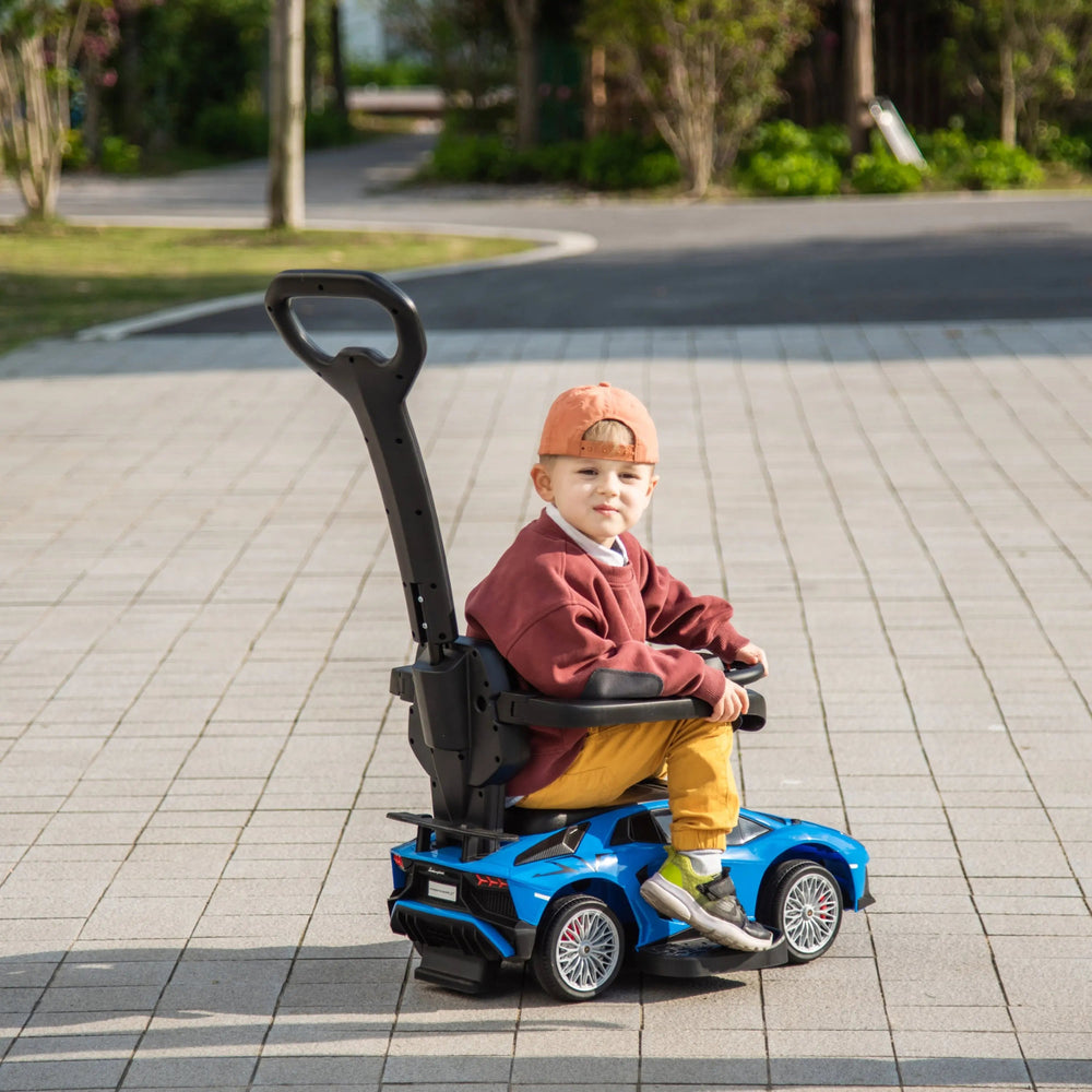 Lamborghini 3-in-1 Kids Push Ride On Toy Car (ONLINE ORDER ONLY)