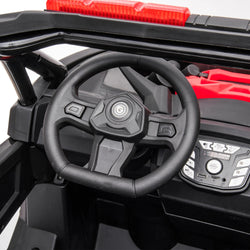 24V 4x4 Freddo Storm Police UTV 2-Seater for Kids with Lights & Sirens for Action-Packed Adventures
