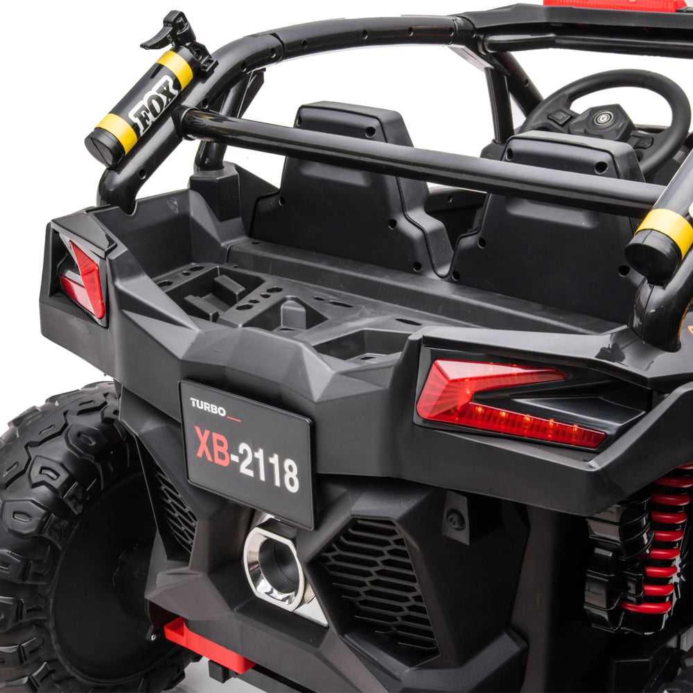 24V 4x4 Freddo Storm Police UTV 2-Seater for Kids with Lights & Sirens for Action-Packed Adventures