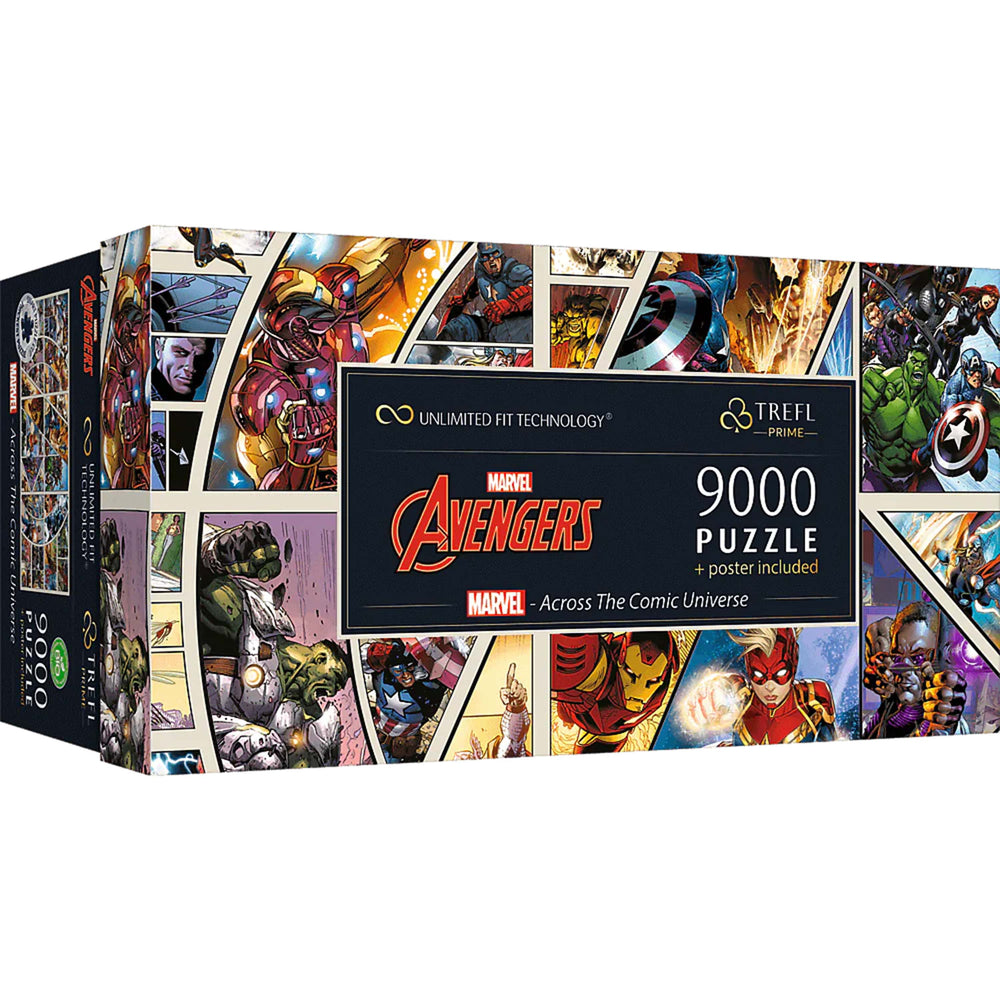 Trefl Prime Marvel: Across the Comic Universe 9000 Piece Puzzle (ONLINE ORDER ONLY)