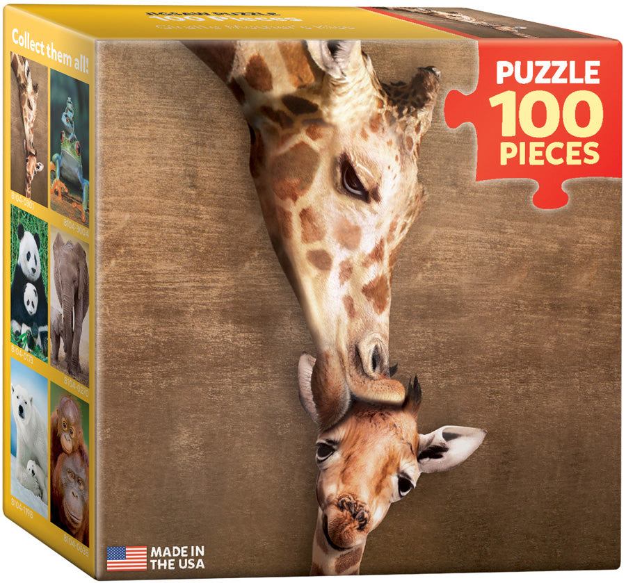 Puzzle: Mini Puzzle Collection - Giraffe Mother's Kiss (ONLINE ORDER ONLY)