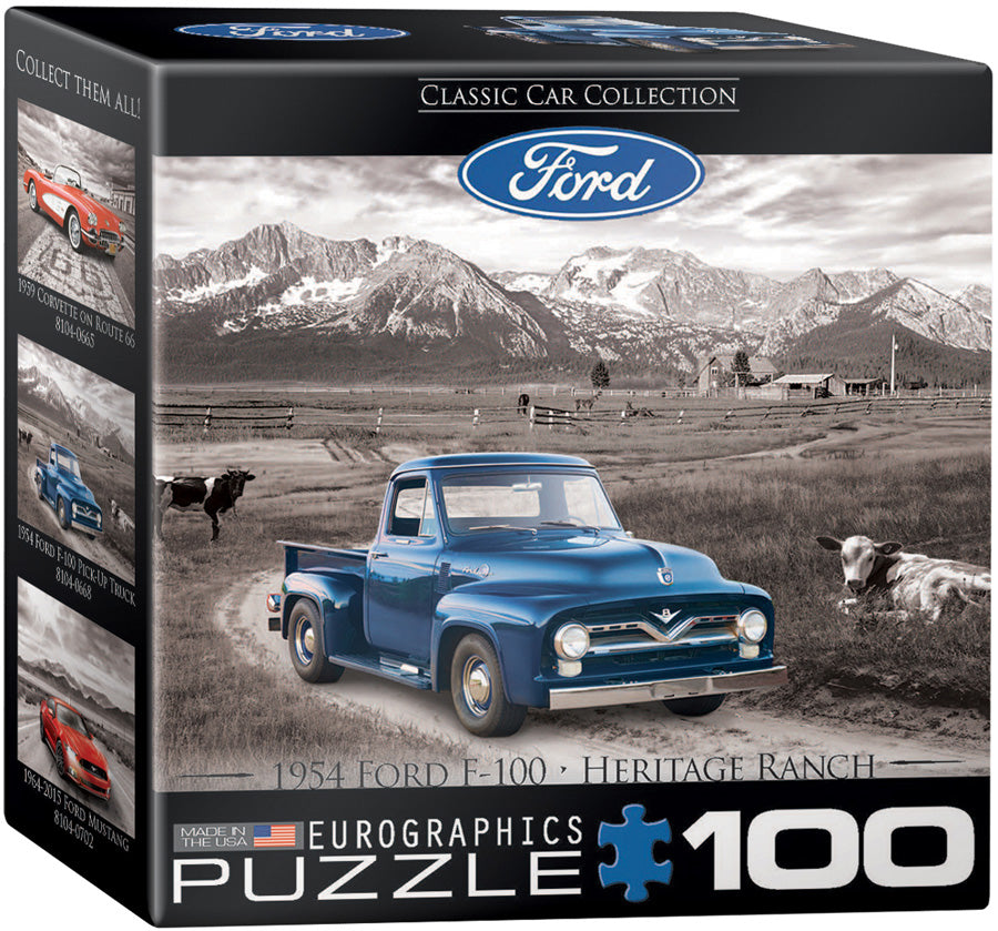 Puzzle: Mini Puzzle Collection - 1954 Ford F-100 Heritage Ranch (ONLINE ORDER ONLY)