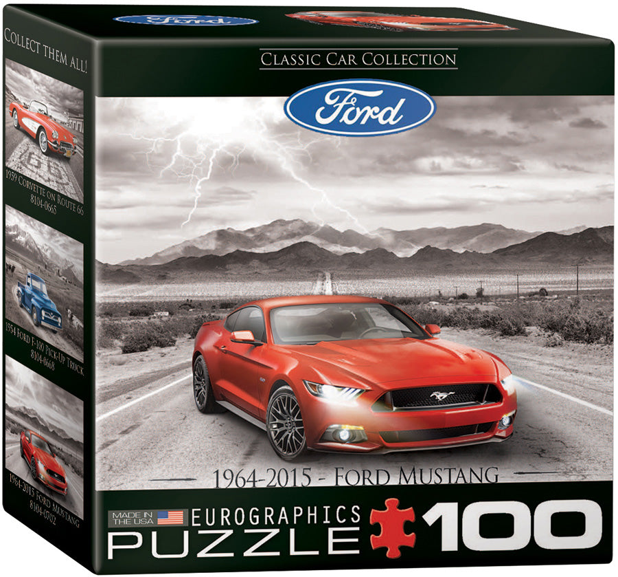 Puzzle: Mini Puzzle Collection - 2015 Ford Mustang GT Fifty Years of Power (ONLINE ORDER ONLY)