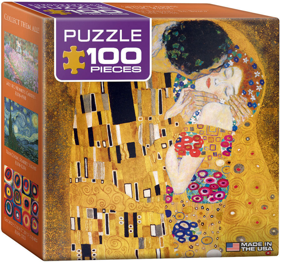Puzzle: Mini Puzzle Collection - The Kiss by Gustav Klimt (ONLINE ORDER ONLY)